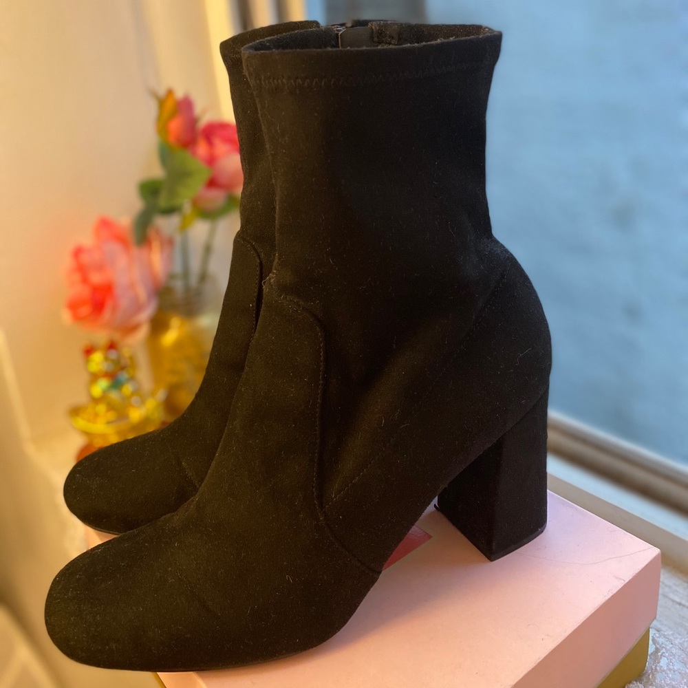 Black booties